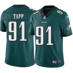 Philadelphia Eagles #91 Darryl Tapp Stitched Orange Football Jersey