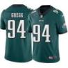 Philadelphia Eagles #94 Kelly Gregg Stitched Orange Football Jersey