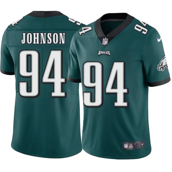 Philadelphia Eagles #94 Bill Johnson Stitched Orange Football Jersey