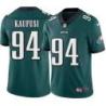 Philadelphia Eagles #94 Steve Kaufusi Stitched Orange Football Jersey