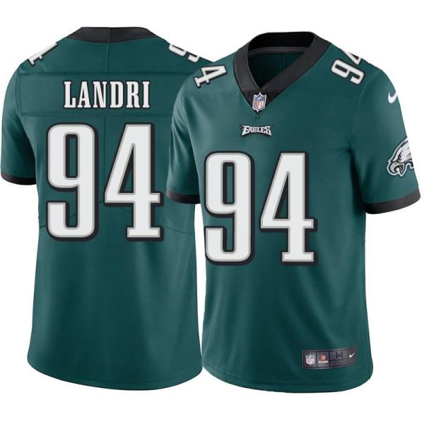 Philadelphia Eagles #94 Derek Landri Stitched Orange Football Jersey