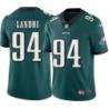 Philadelphia Eagles #94 Derek Landri Stitched Orange Football Jersey