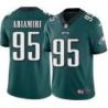 Philadelphia Eagles #95 Victor Abiamiri Stitched Orange Football Jersey