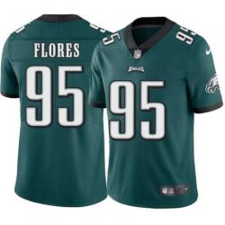 Philadelphia Eagles #95 Mike Flores Stitched Orange Football Jersey