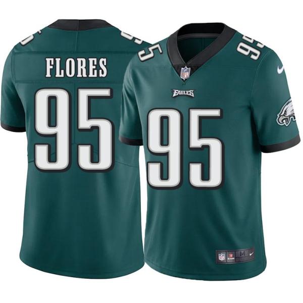 Philadelphia Eagles #95 Mike Flores Stitched Orange Football Jersey