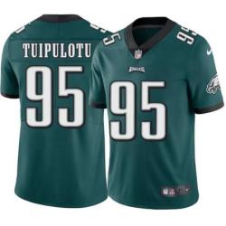 Philadelphia Eagles #95 Marlon Tuipulotu Stitched Orange Football Jersey