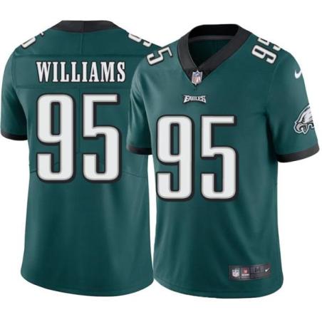 Philadelphia Eagles #95 Tyrone Williams Stitched Orange Football Jersey