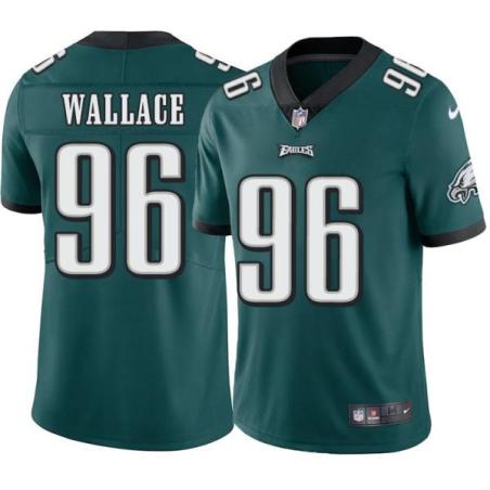 Philadelphia Eagles #96 Al Wallace Stitched Orange Football Jersey