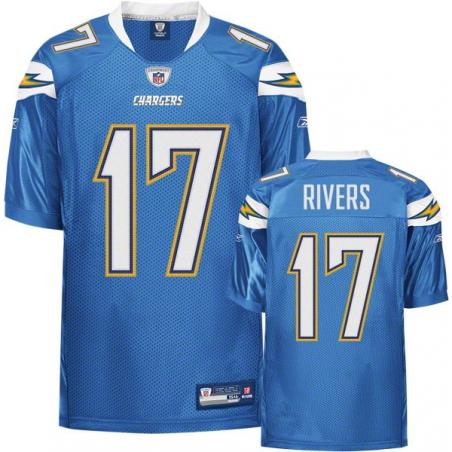 Philip Rivers Powder San Diego Football Jersey - San Diego #17 Football Jersey(Powder Blue)