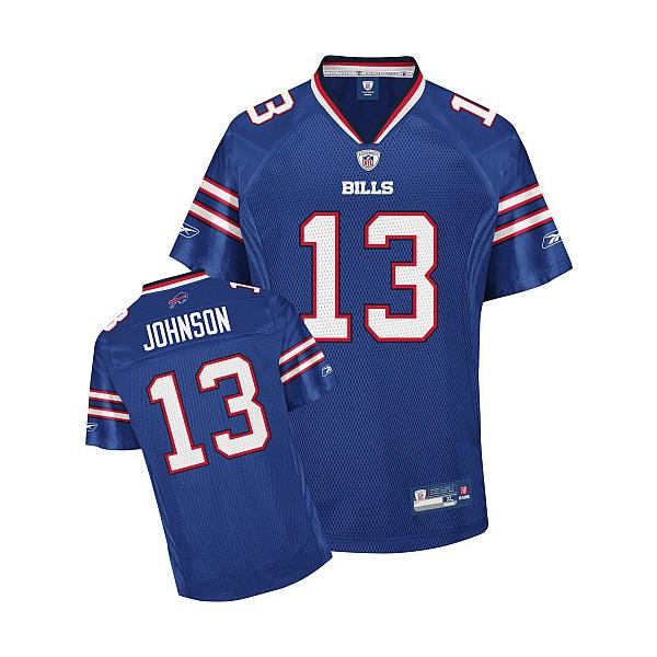 Steve Johnson Buffalo Football Jersey - Buffalo #13 Football Jersey(2012Blue)