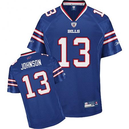 Steve Johnson Buffalo Football Jersey - Buffalo #13 Football Jersey(2012Blue)