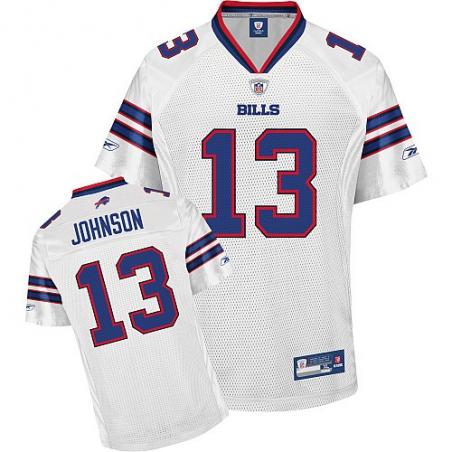 Steve Johnson Buffalo Football Jersey - Buffalo #13 Football Jersey(White)