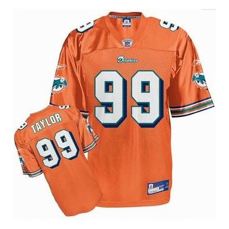 Jason Taylor Miami Football Jersey - Miami #99 Football Jersey(orange)