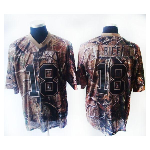 Sidney Rice Seattle Football Jersey - Seattle #18 Football Jersey(Camo)