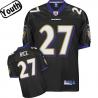 Ray Rice Youth Football Jersey -#27 Baltimore Youth Jersey(Black)