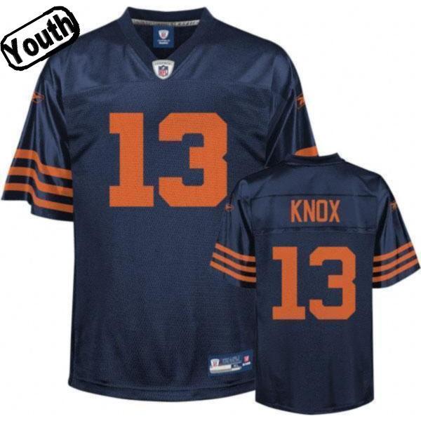 Johnny Knox Chicago Bears 2009 Rookie Game Used Jersey