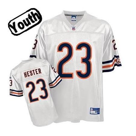 Devin Hester Youth Football Jersey -#23 Chicago Youth Jersey(White)