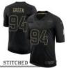 Howard Green Black Salute to Service Jersey Seattle Seahawks #94