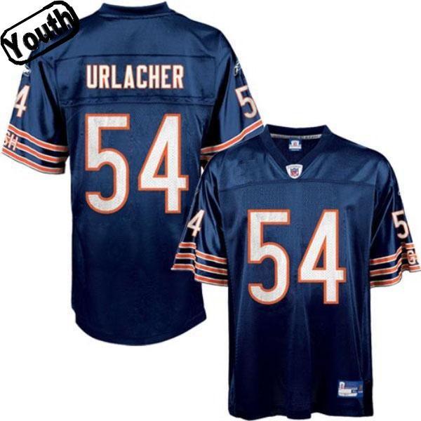 Brian Urlacher Youth Football Jersey -#54 Chicago Youth Jersey(Navy)