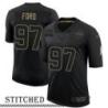 Poona Ford Black Salute to Service Jersey Seattle Seahawks #97