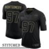 Glenn Montgomery Black Salute to Service Jersey Seattle Seahawks #97