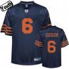 Jay Cutler Youth Football Jersey -#6 Chicago Youth Jersey(Navy Orange number)