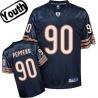 Julius Peppers Youth Football Jersey -#90 Chicago Youth Jersey(Blue)