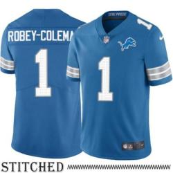 Detroit Lions #1 Nickell Robey-Coleman Blue Home Jersey