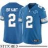 Detroit Lions #2 Austin Bryant Blue Home Jersey