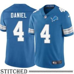 Detroit Lions #4 Chase Daniel Blue Home Jersey