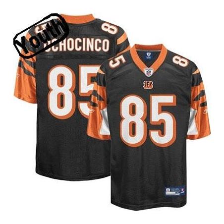 Chad Ochocinco Youth Football Jersey -#85 Cincinnati Youth Jersey(Black)