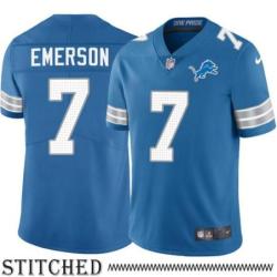 Detroit Lions #7 Ox Emerson Blue Home Jersey