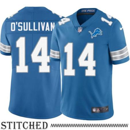 Detroit Lions #14 J.T. O'Sullivan Blue Home Jersey