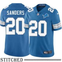 Detroit Lions #20 Barry Sanders Blue Home Jersey