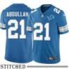 Detroit Lions #21 Ameer Abdullah Blue Home Jersey