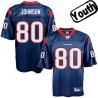 Andre Johnson Youth Football Jersey -#80 Houston Youth Jersey(Navy)