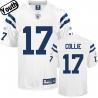 Austin Collie Youth Football Jersey -#17 Indianapolis Youth Jersey(White)