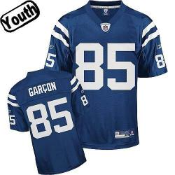 Pierre Garcon Youth Football Jersey -#85 Indianapolis Youth Jersey(Blue)