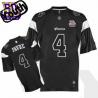 Brett Favre Youth Football Jersey -#4 Minnesota Youth Jersey(Black 50th)