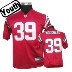 Danny Woodhead Youth Football Jersey -#39 New England Youth Jersey(Red)