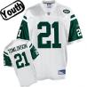 Ladainian Tomlinson Youth Football Jersey -#21 NY-J Youth Jersey(White)