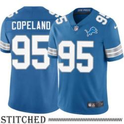 Detroit Lions #95 Brandon Copeland Blue Home Jersey