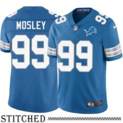 Detroit Lions #99 C.J. Mosley Blue Home Jersey