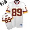 Santana Moss Youth Football Jersey -#89 Washington Youth Jersey(White)