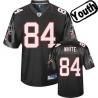 Roddy White Youth Football Jersey -#84 Atlanta Youth Jersey(Black)