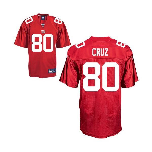 Victor Cruz NY-G Football Jersey - NY-G #80 Football Jersey(Red)