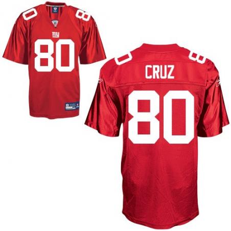 Victor Cruz NY-G Football Jersey - NY-G #80 Football Jersey(Red)