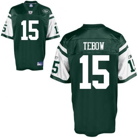 Tim Tebow Youth Football Jersey -#15 NY-J Youth Jersey(Green)