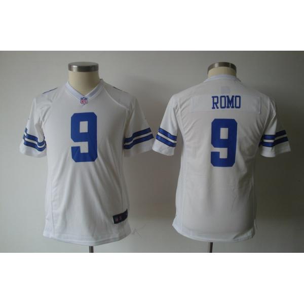 tony romo youth jersey