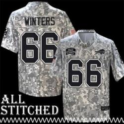 Brian Winters Jersey Buffalo Bills #66 2024 Salute to Service Camo